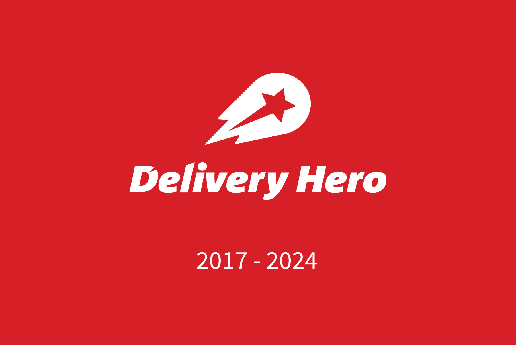 Delivery Hero: Archive 2017 - 2024
