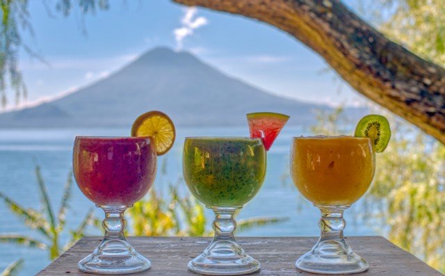Cocktail lake views volcano.jpg