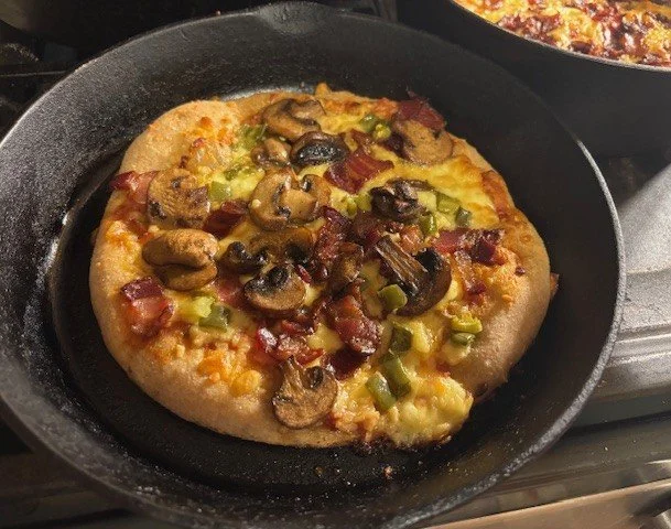 Friday Night Sourdough Pizza Crust