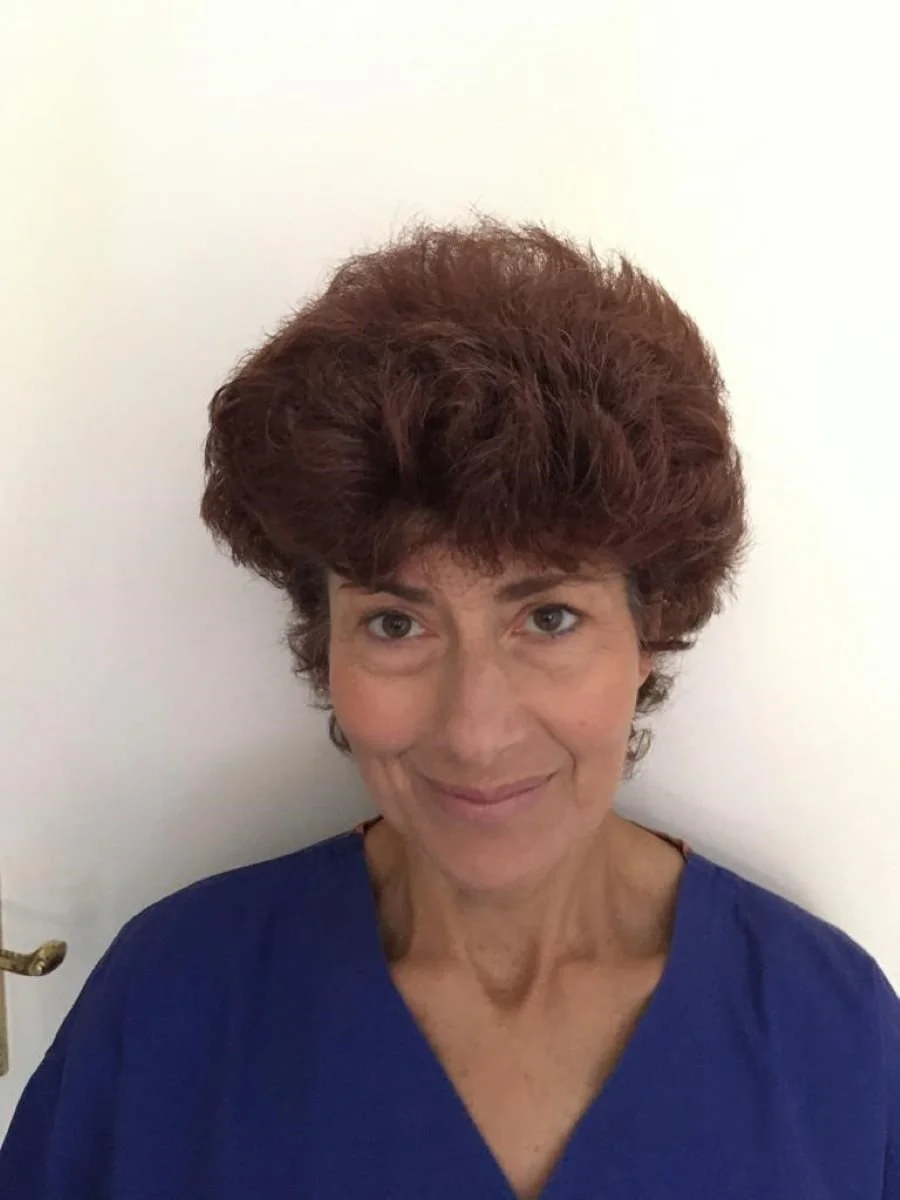 Photograph of site contributor Sara Barnett, a midwife, nurse and adult educator.