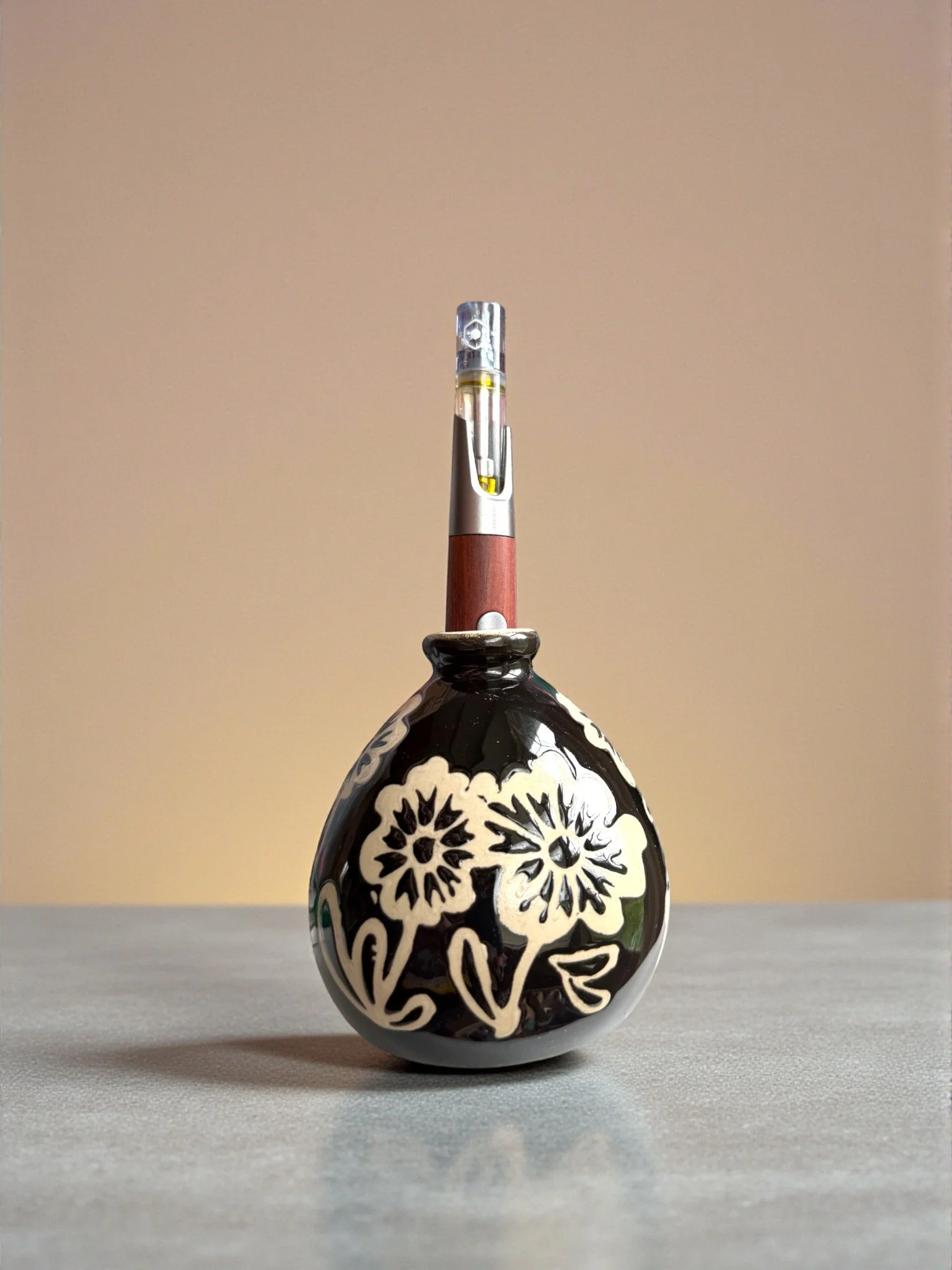 Sandalwood Vape Pen Battery + Malva Holder