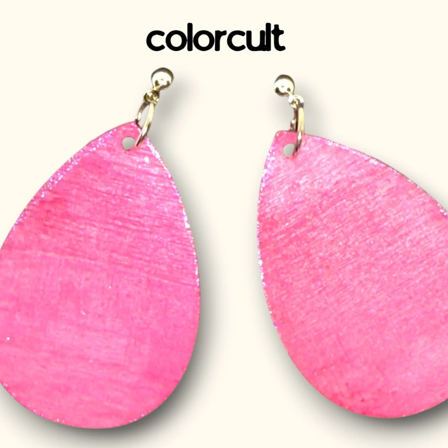 Peony Teardrop Earrings
