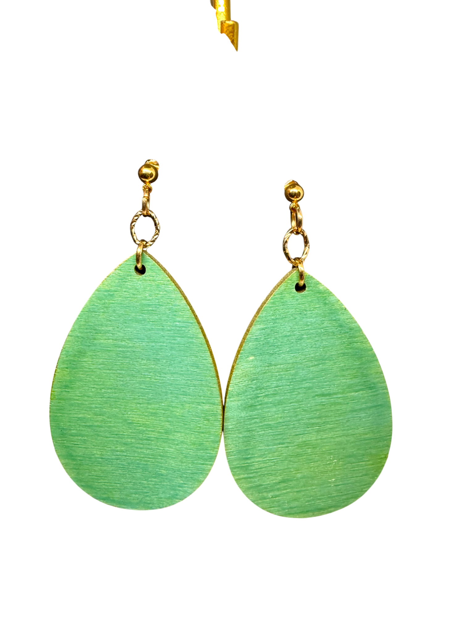 Parakeet Teardrop Earrings by Color Cult