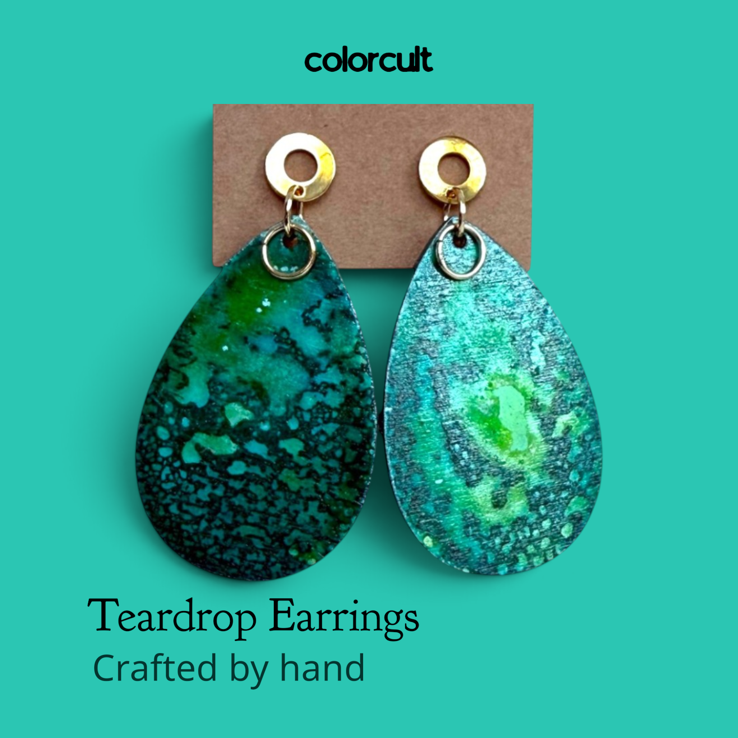 Fairy Goddess Teardrop Earrings