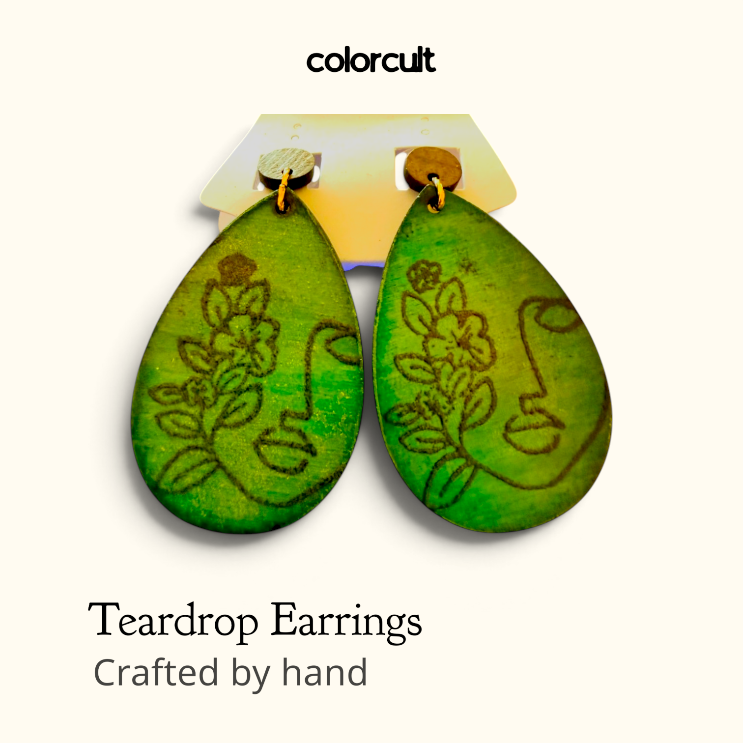 Pachamama Teardrop Earrings
