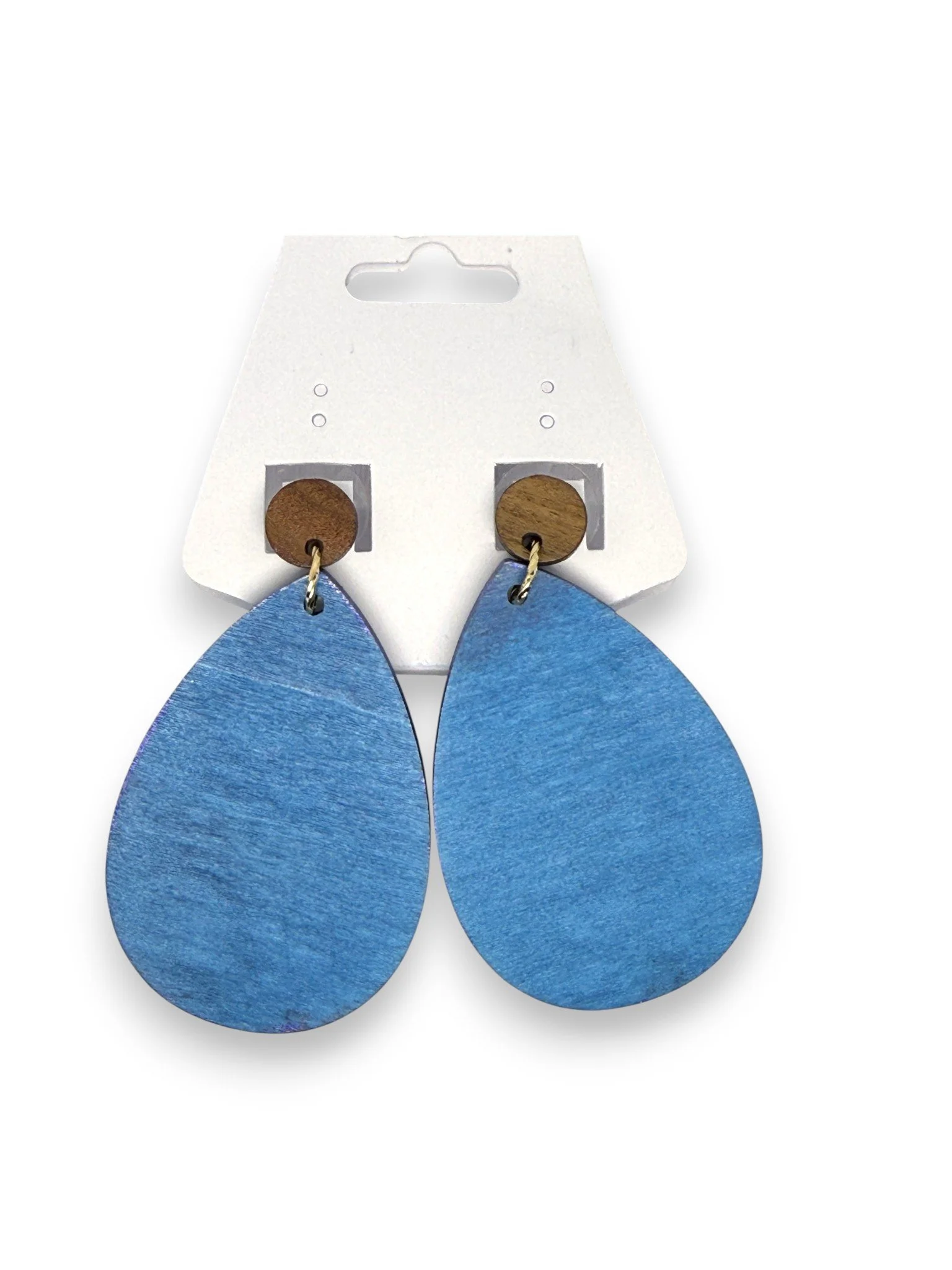 Azure Teardrop Earrings by Color Cult