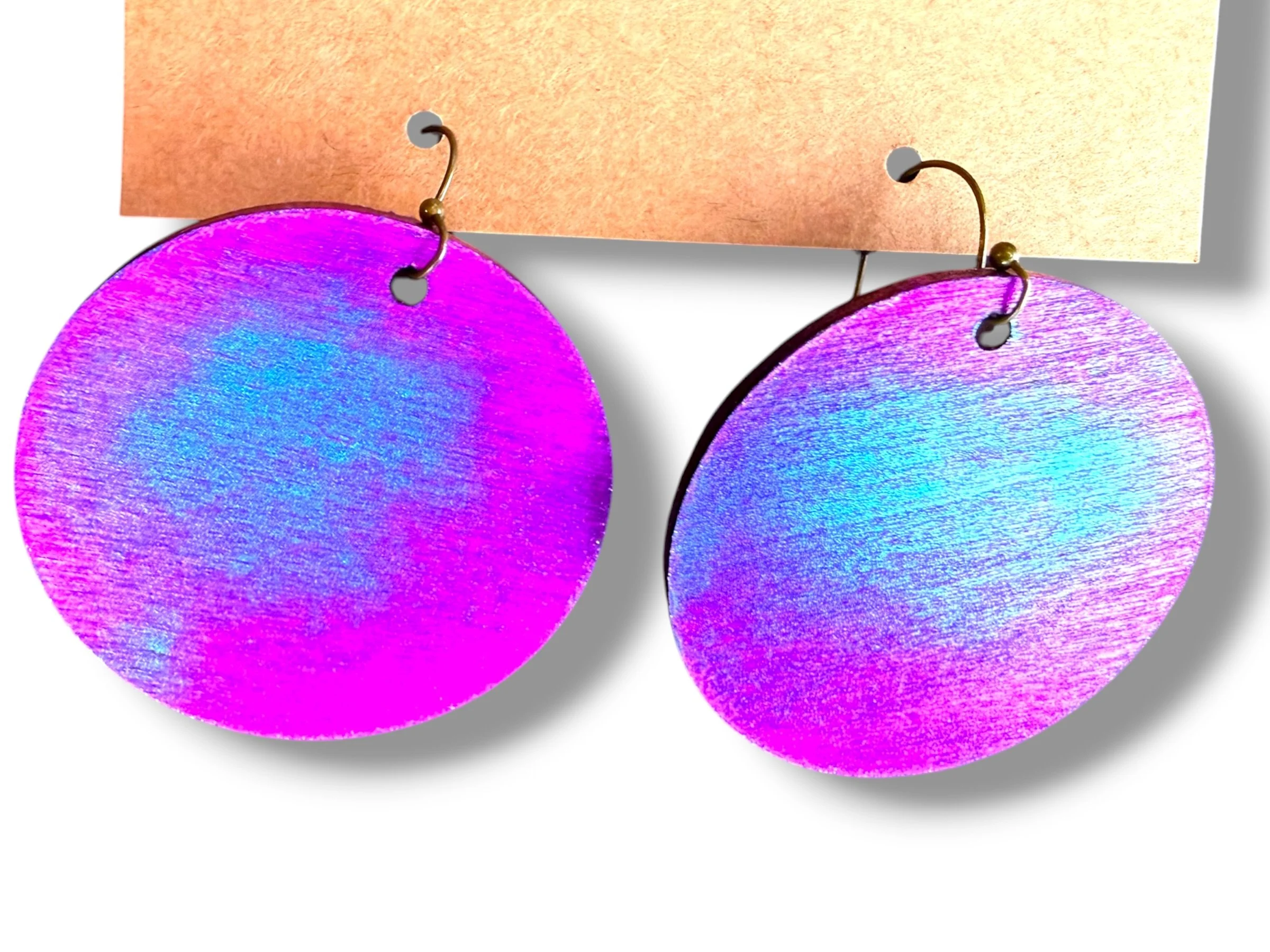 Electric Blue-Violet Earrings