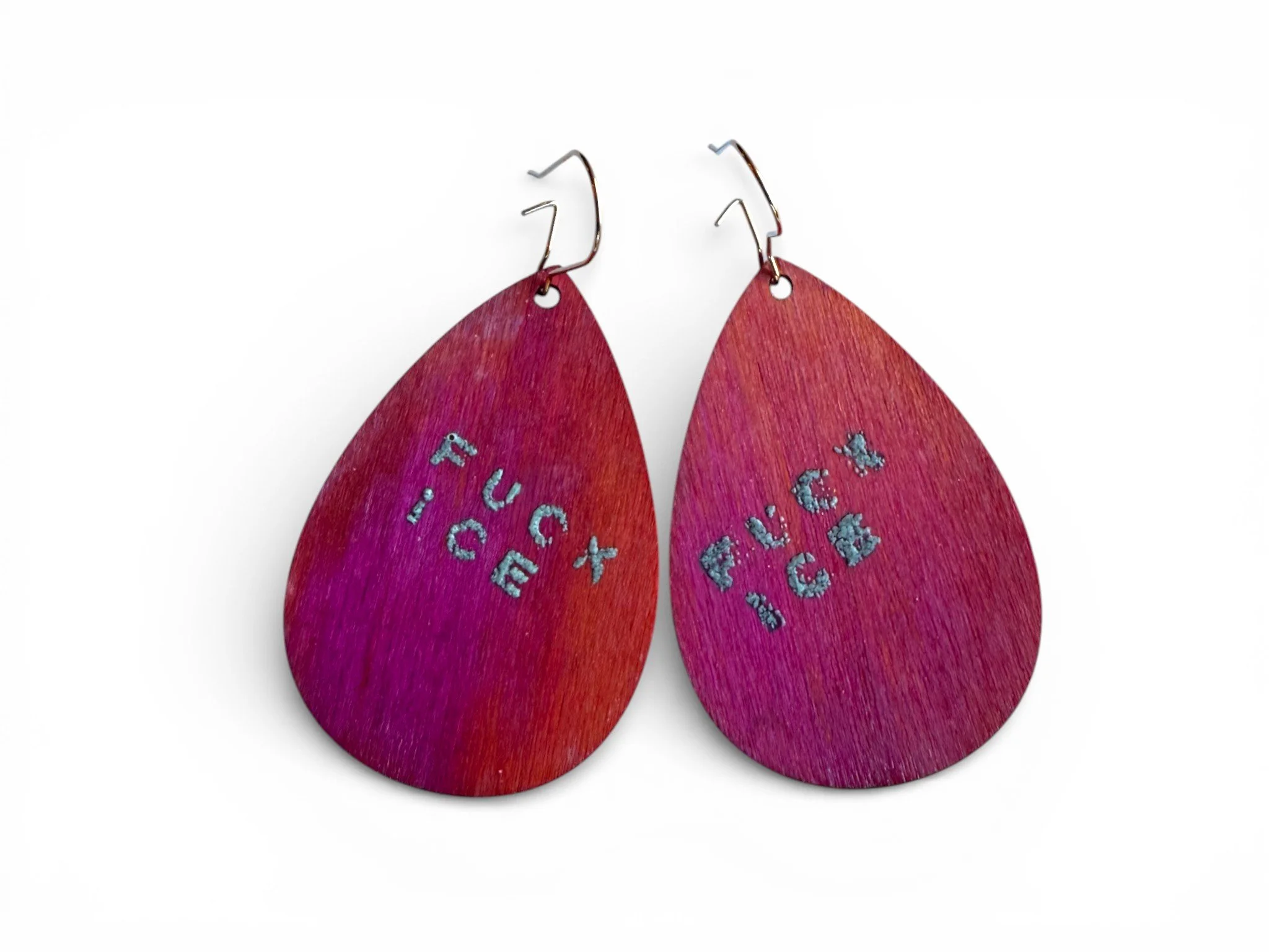 Activist Teardrops 3 Earrings by Color Cult
