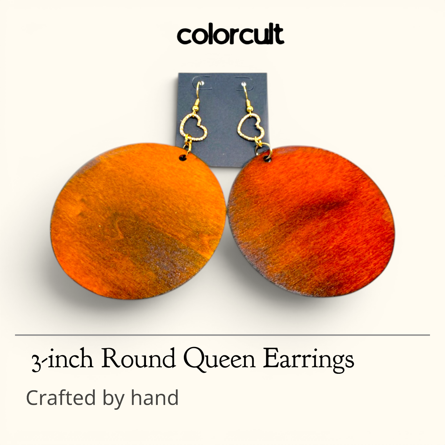 Mahogany Queen Earrings