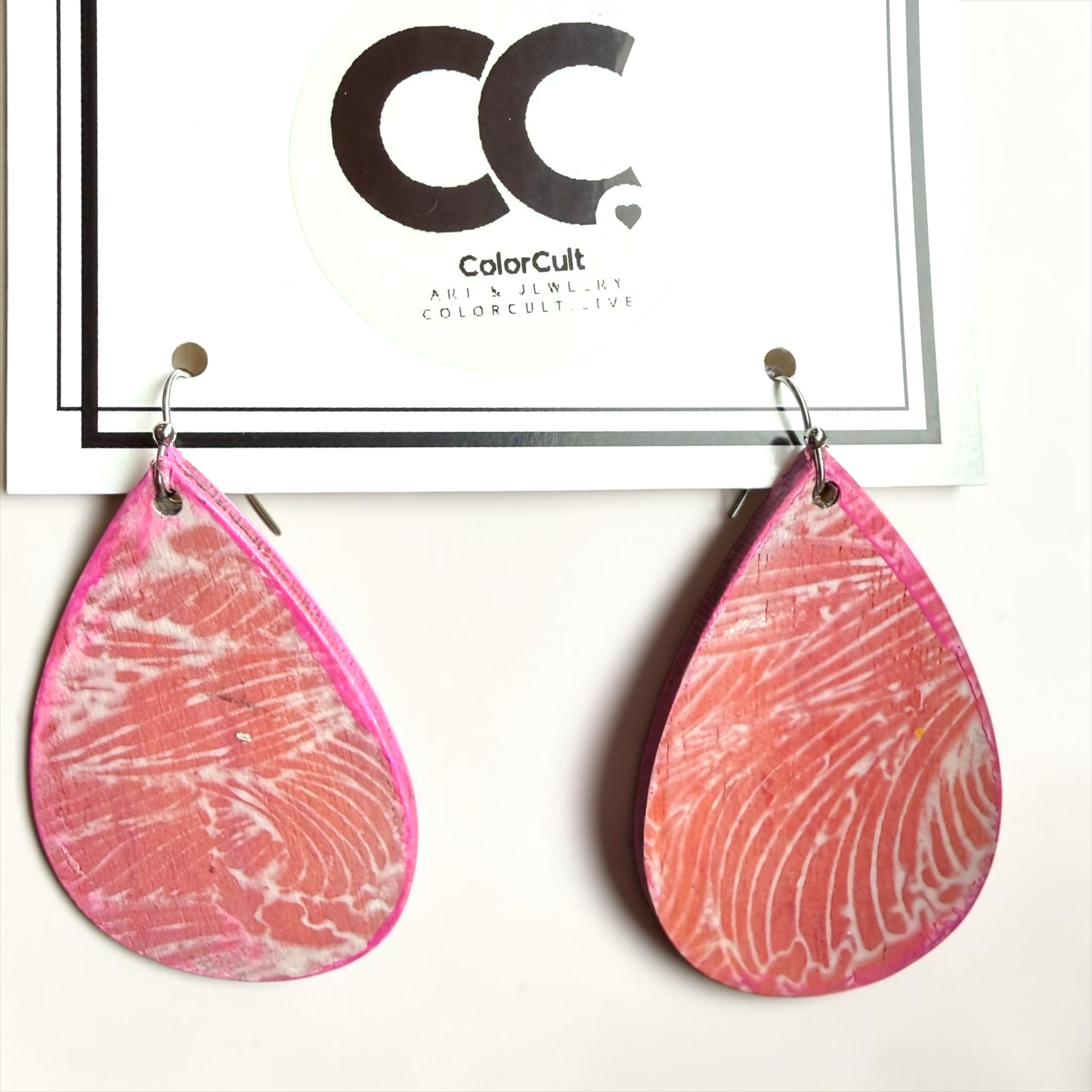 Sunrise Teardrop Earrings
