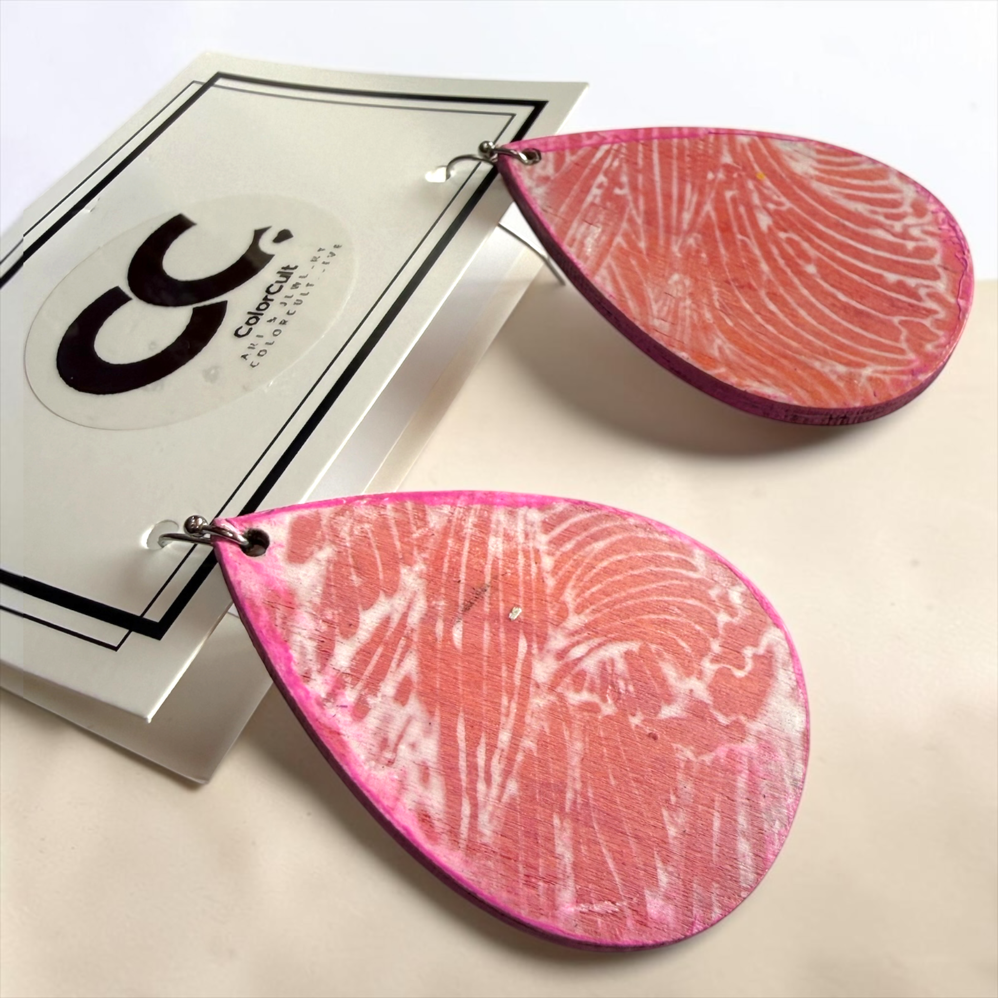 Sunrise Teardrop Earrings
