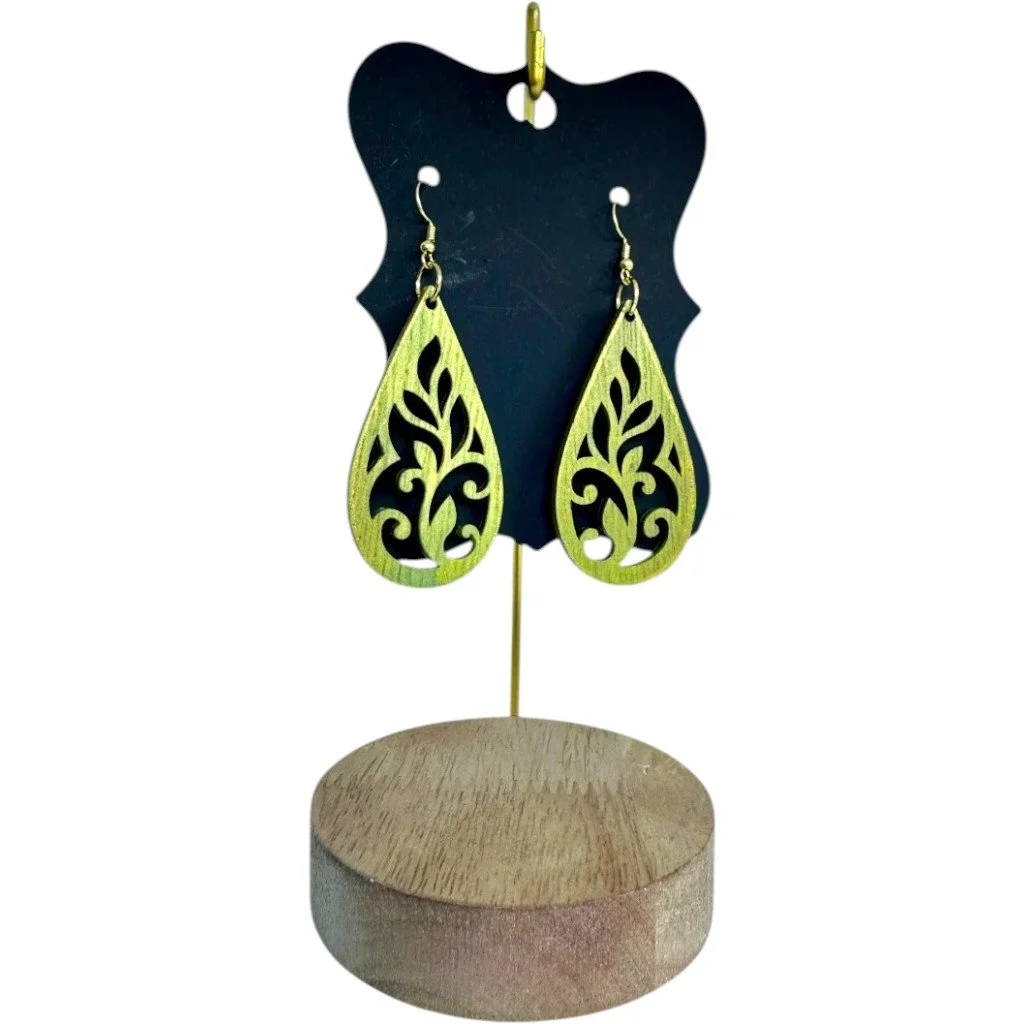 Garden Teardrop Earrings by Color Cult
