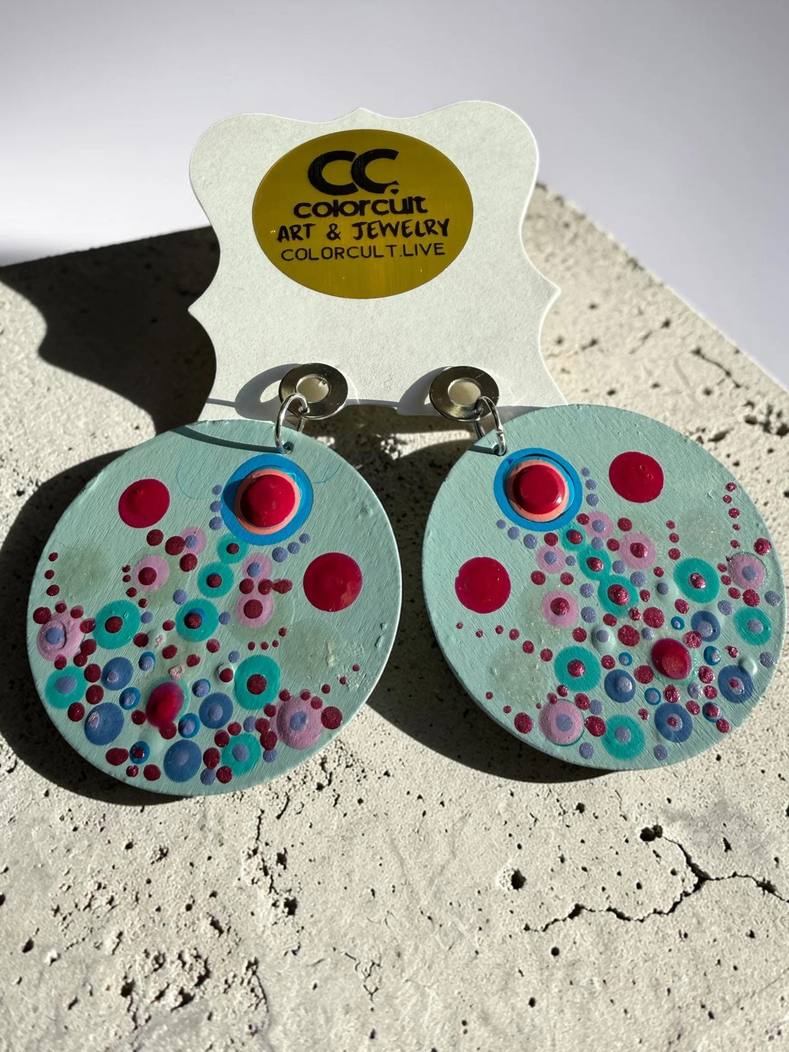Mandala Sky Earrings