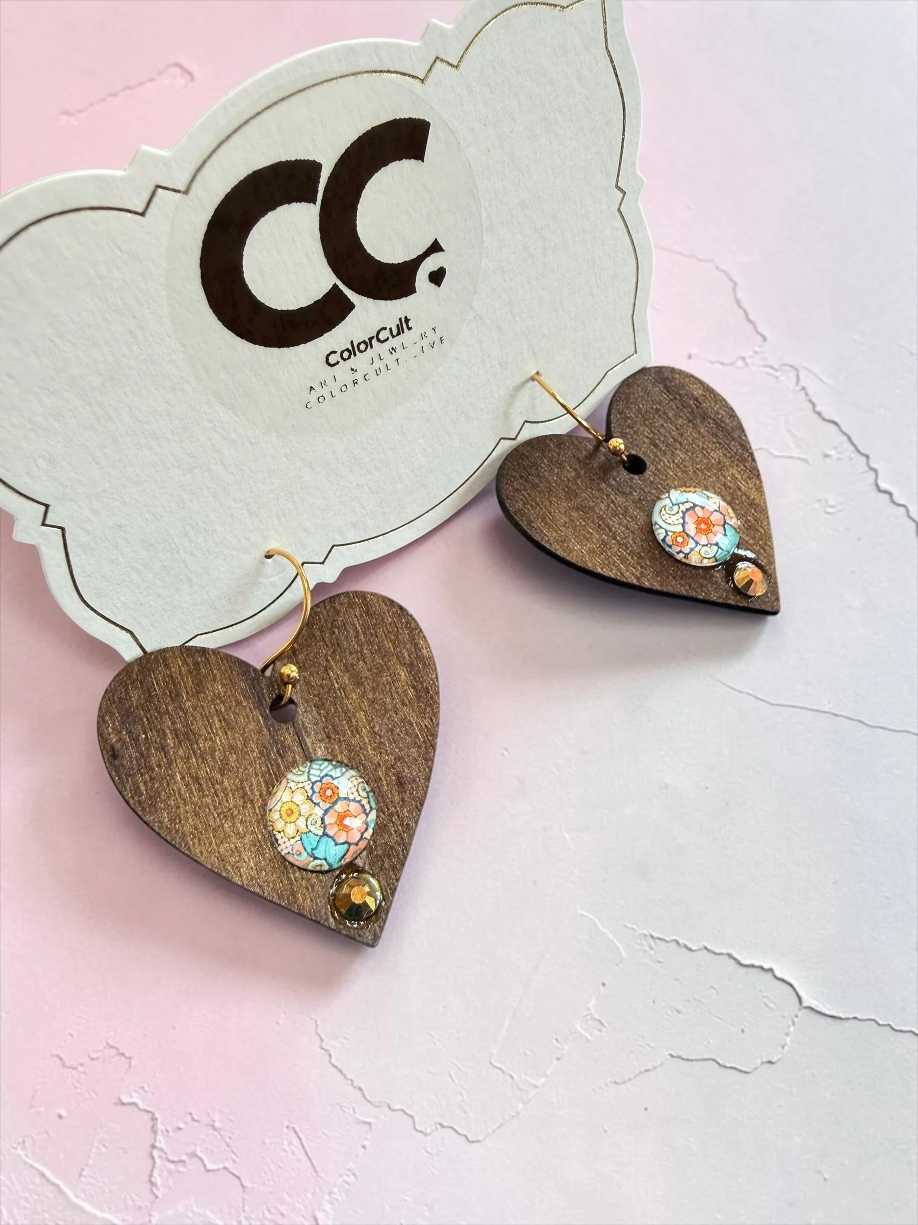 Embellished Rustic Heart Earrings (3).JPG