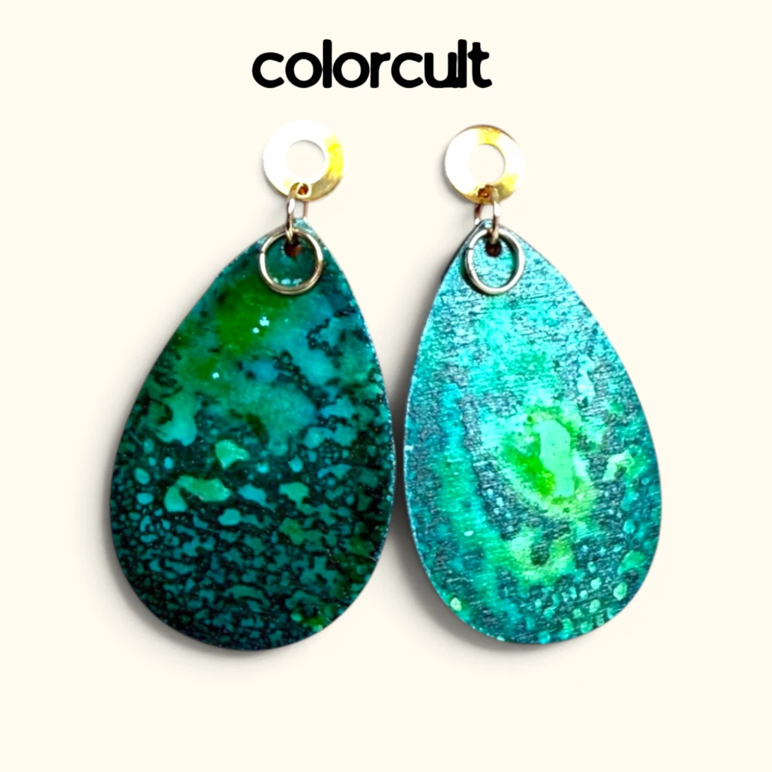 Fairy Goddess Teardrop Earrings