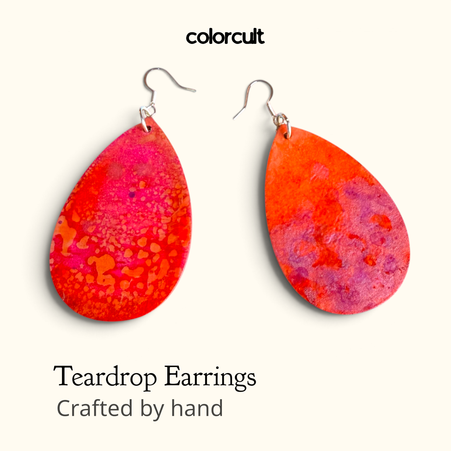 Sorbet Teardrop Earrings