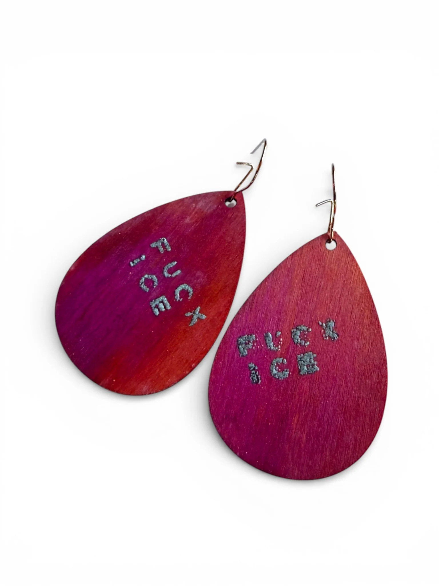 Activist Teardrops 3 Earrings by Color Cult