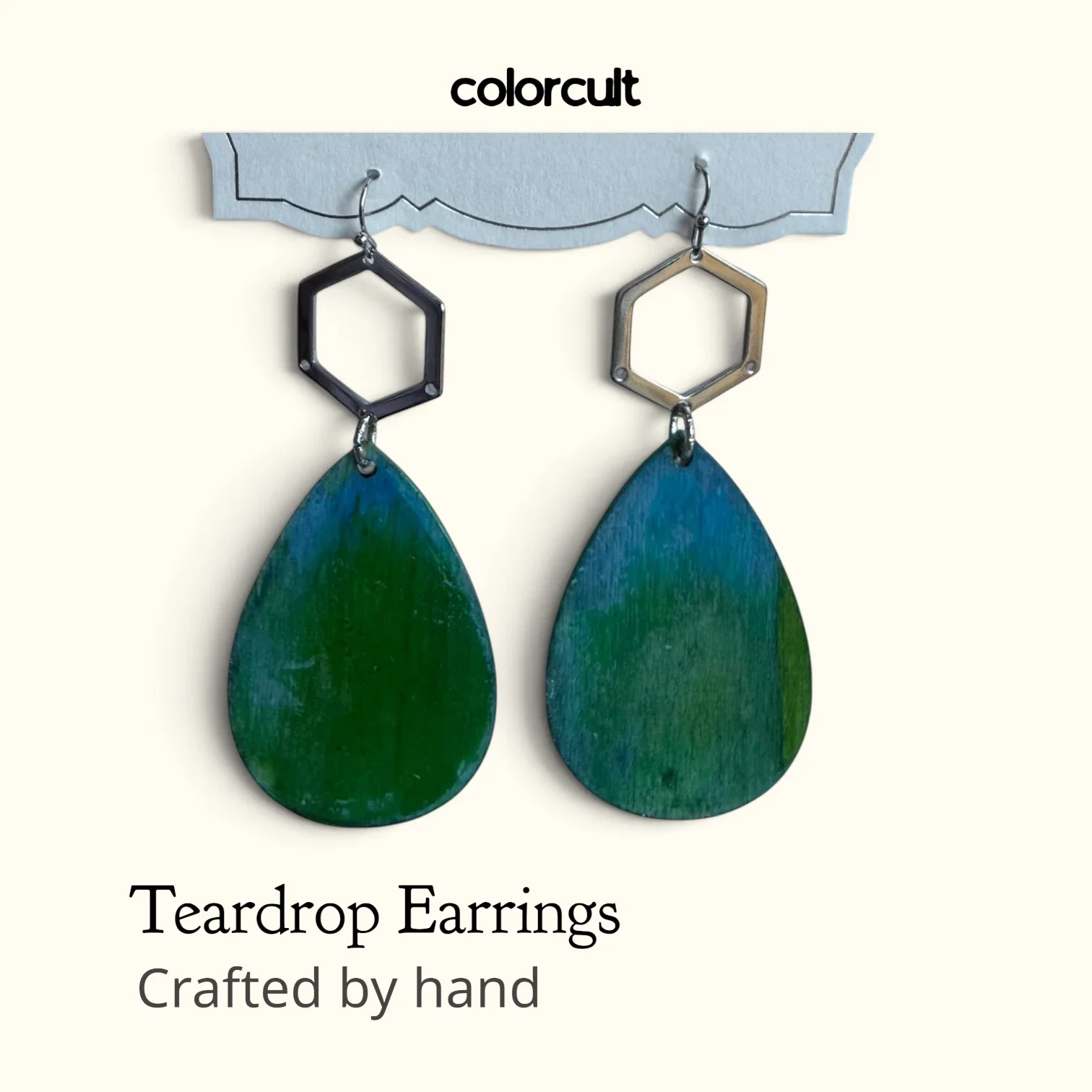 Earthy 4 Teardrop Earrings.webp
