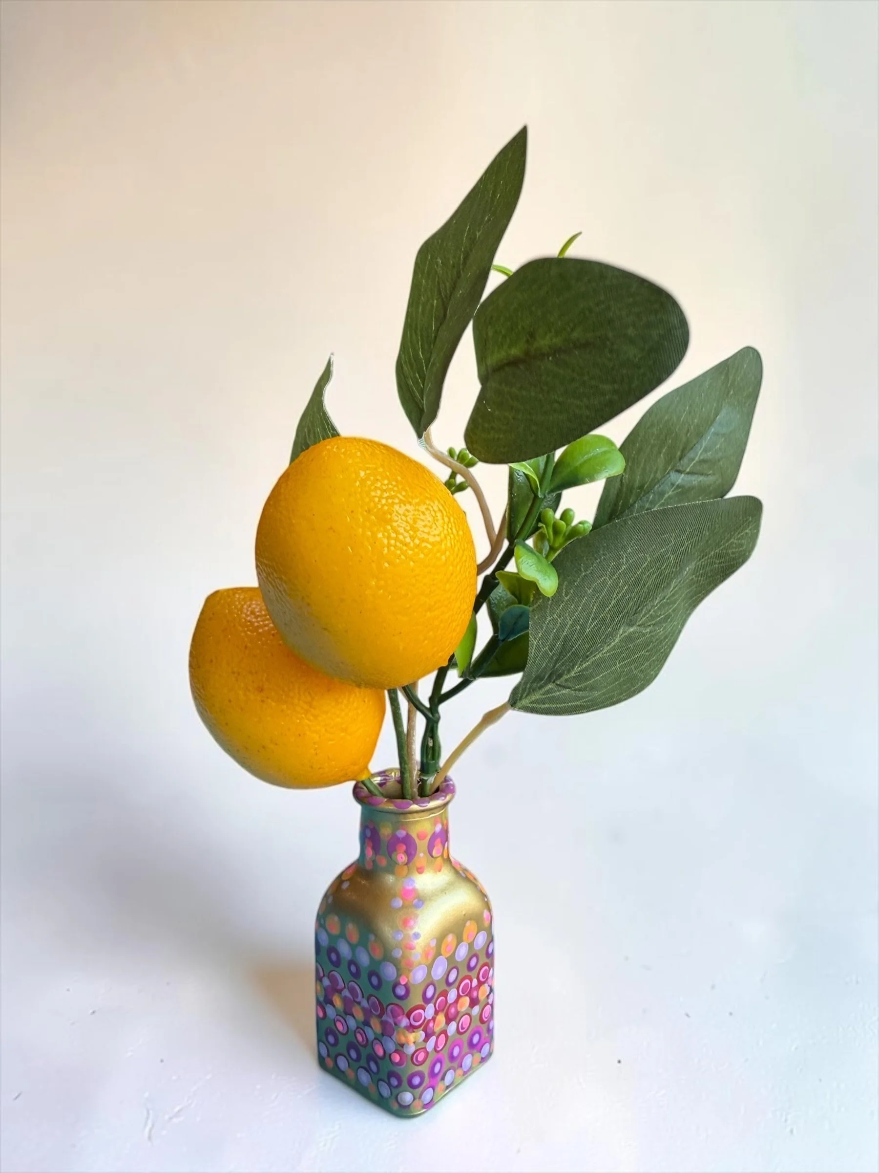 Small Bud Bottle - Spring Mandala Glow