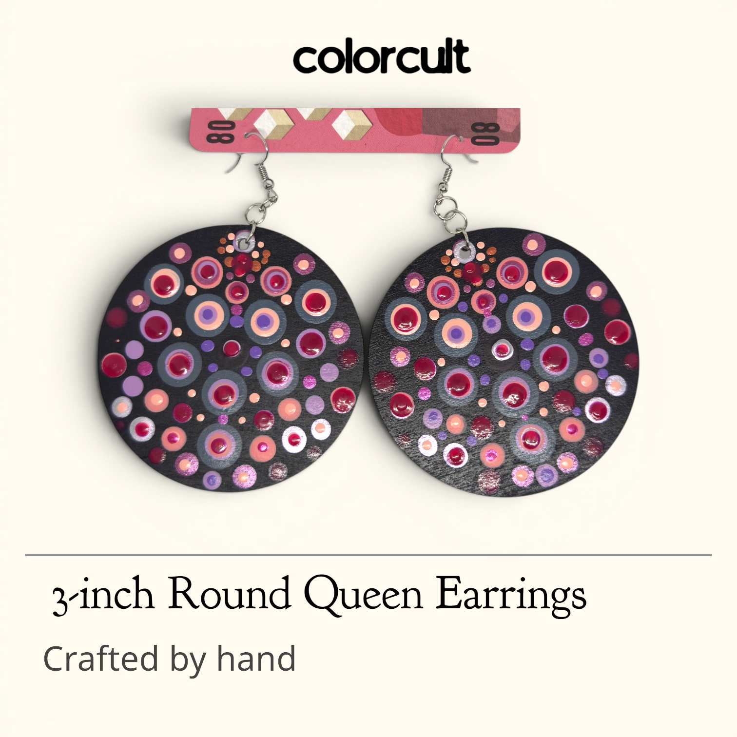Mandala Queen Earrings