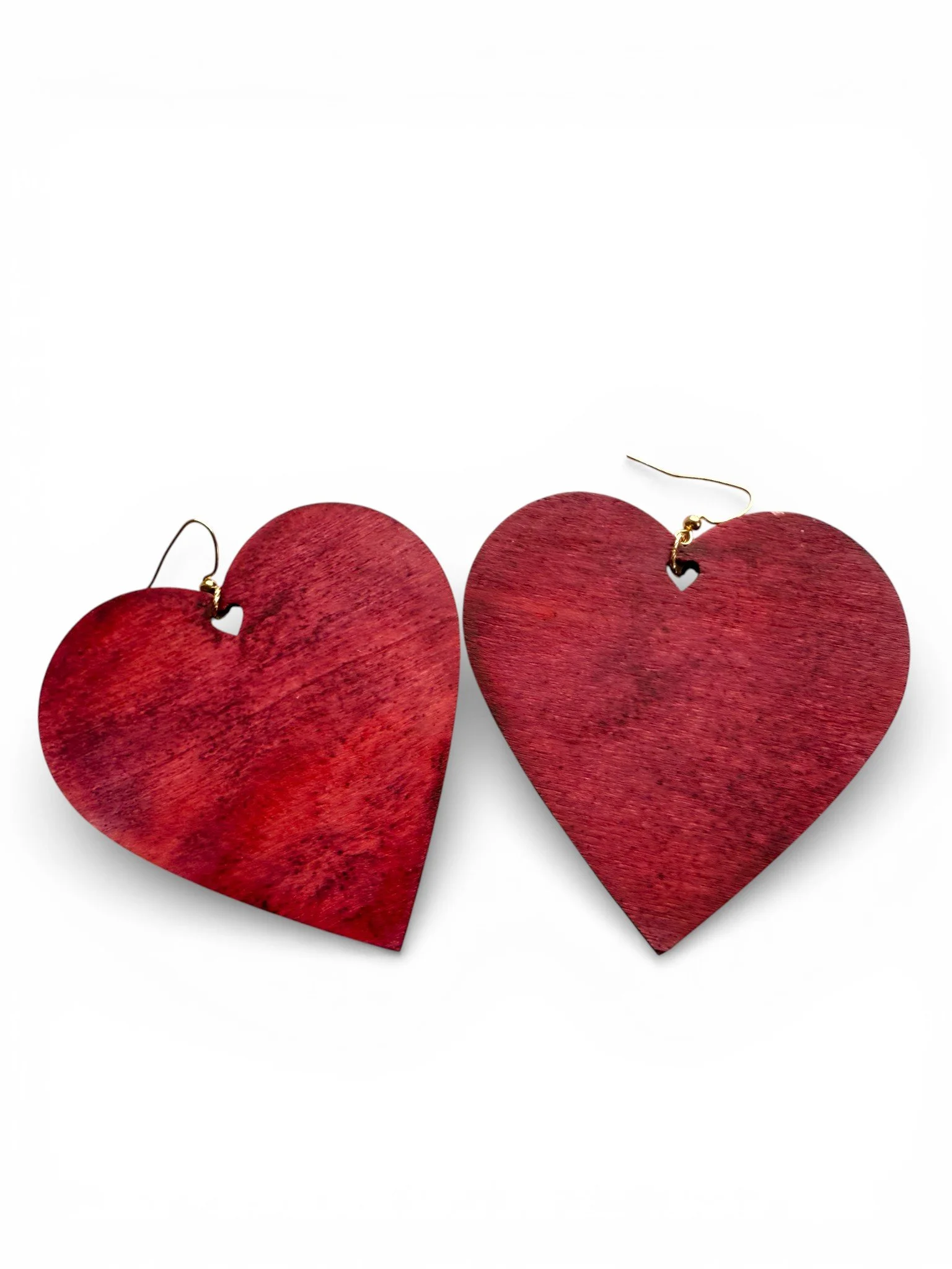 Red Velvet Queen of Hearts Earrings