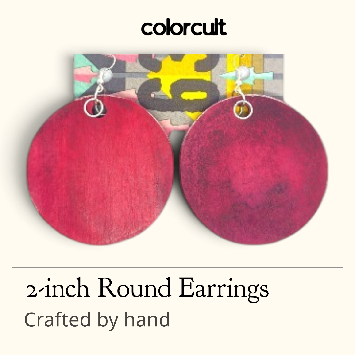 Crimson Crimes Earrings