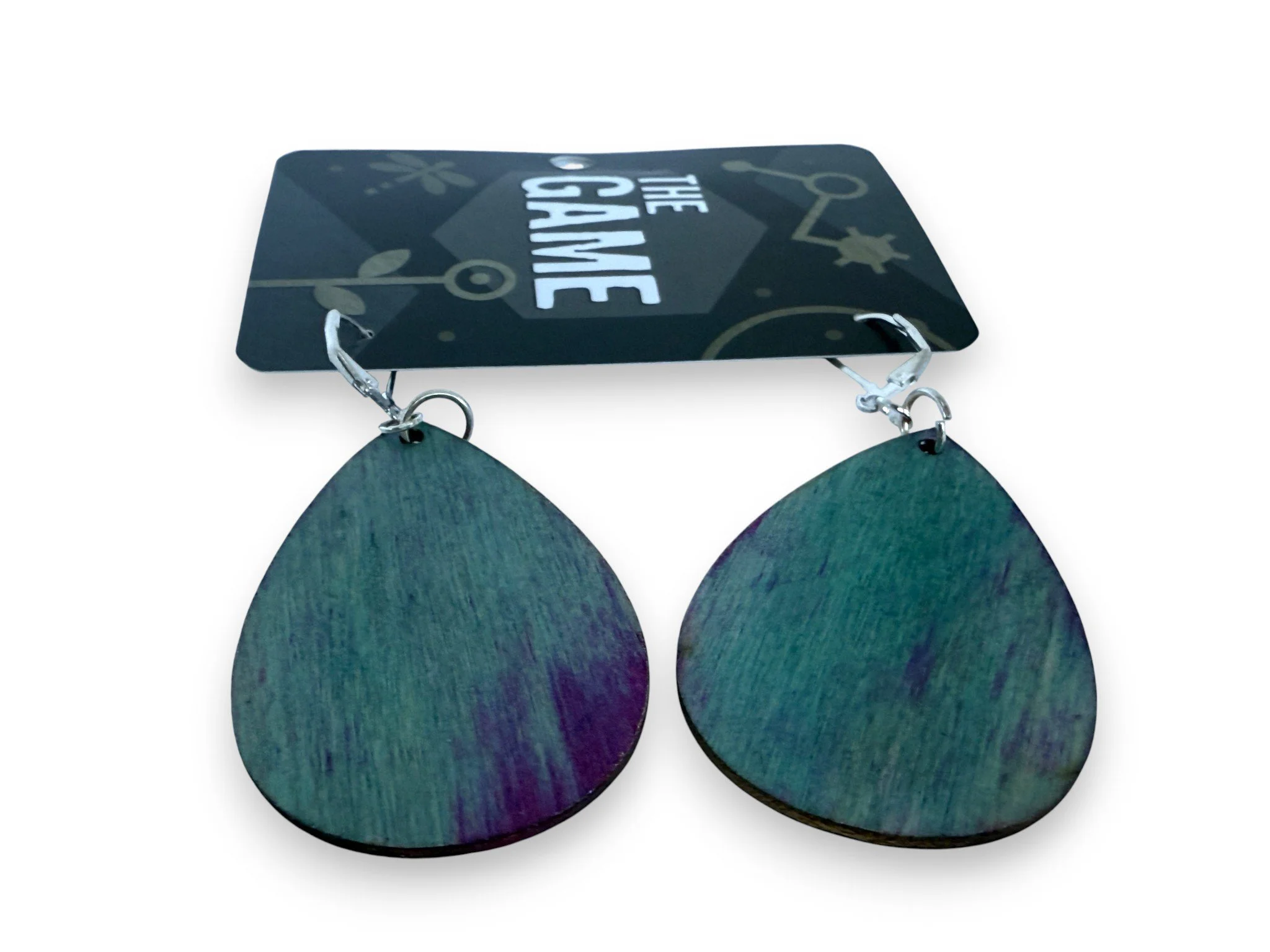 Galaxy Teardrop Earrings by Color Cult