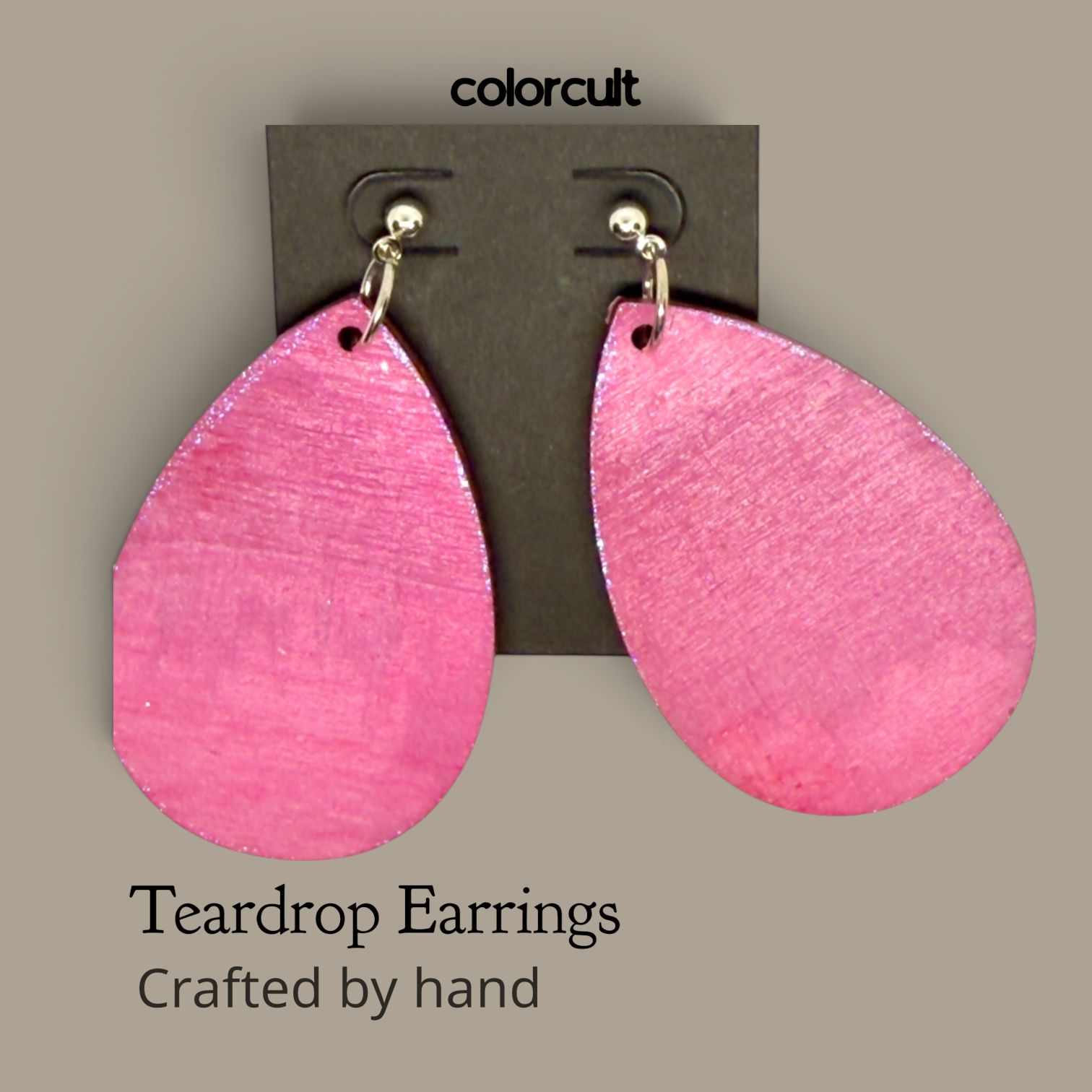 Peony Teardrop Earrings