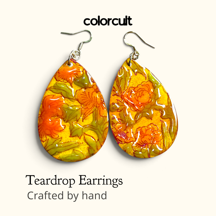 Jardin Teardrop Earrings 2.0