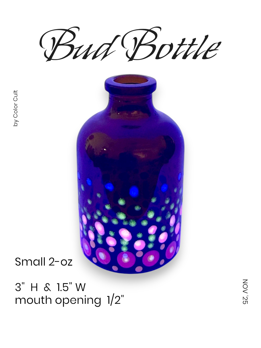 Small Bud Bottle #41Glowmax