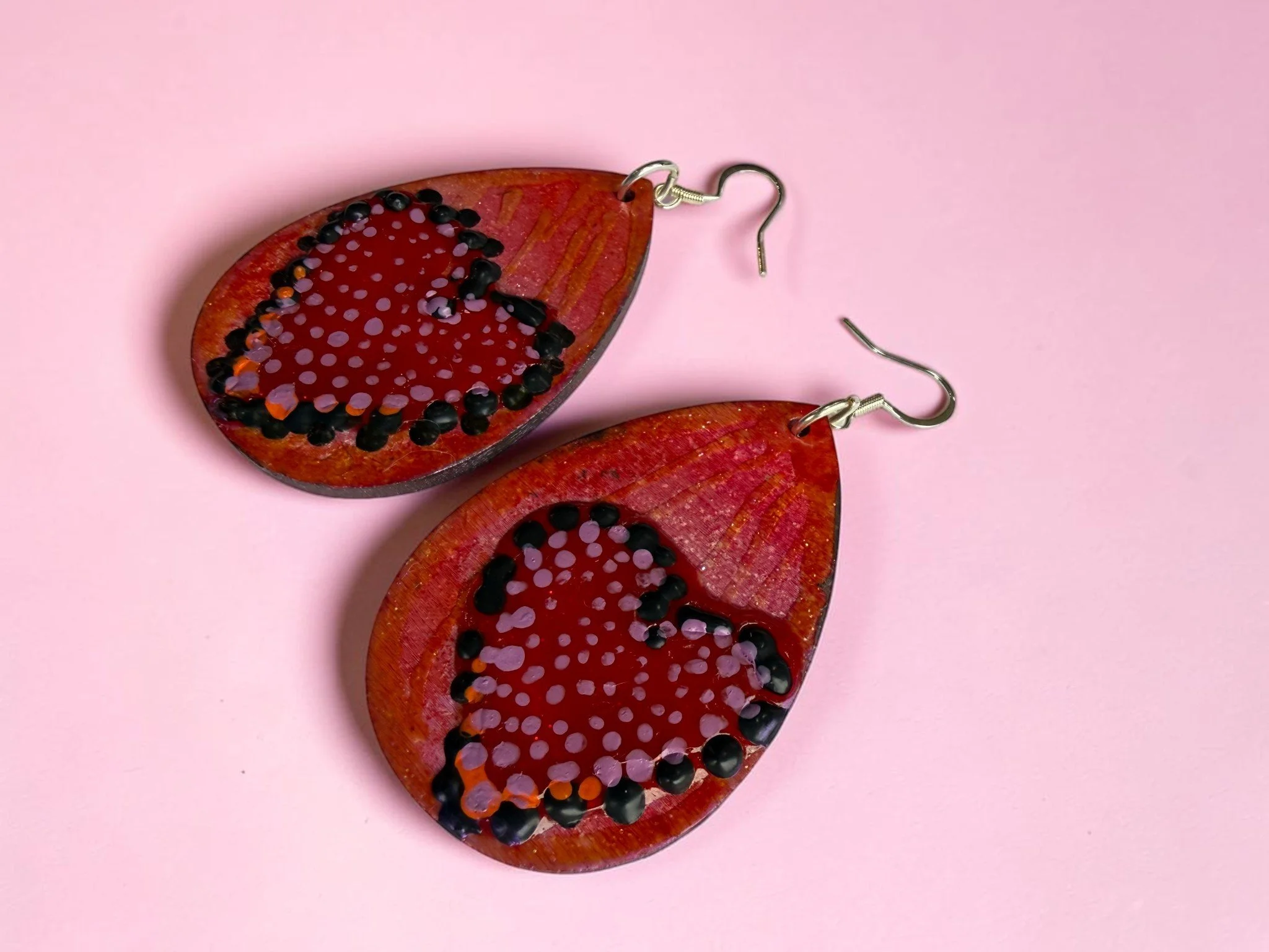 Betty Teardrop Earrings by Color Cult