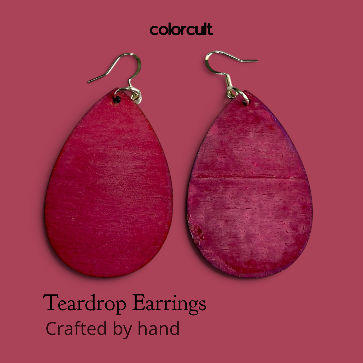 Betty Teardrop Earrings by Color Cult
