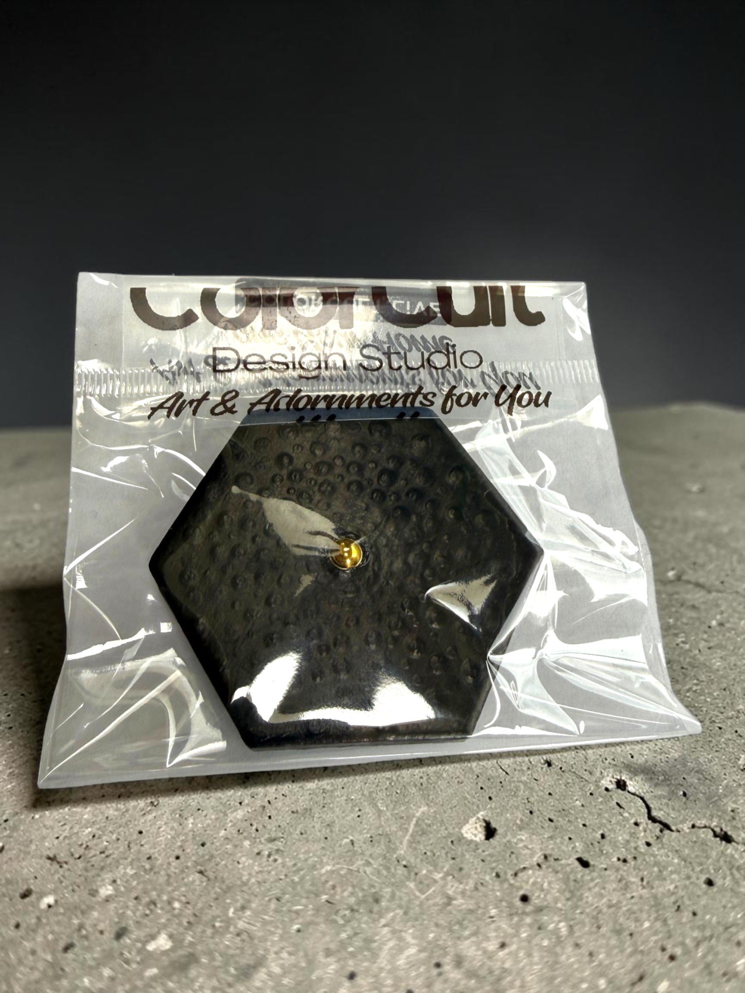 Handcrafted Hexagonal Magnet