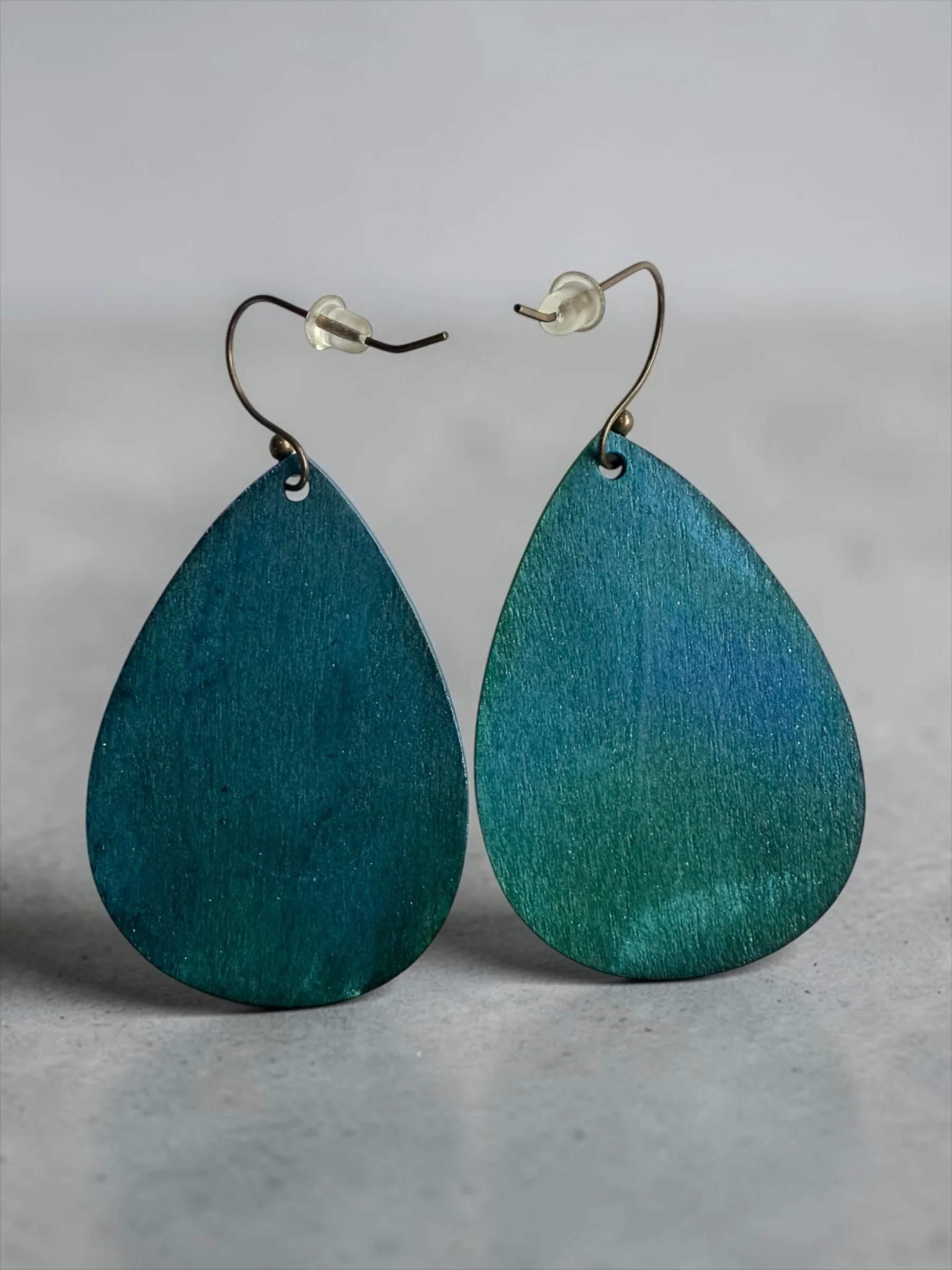 Oceanic Dream Hand-Painted Earrings by Color Cult