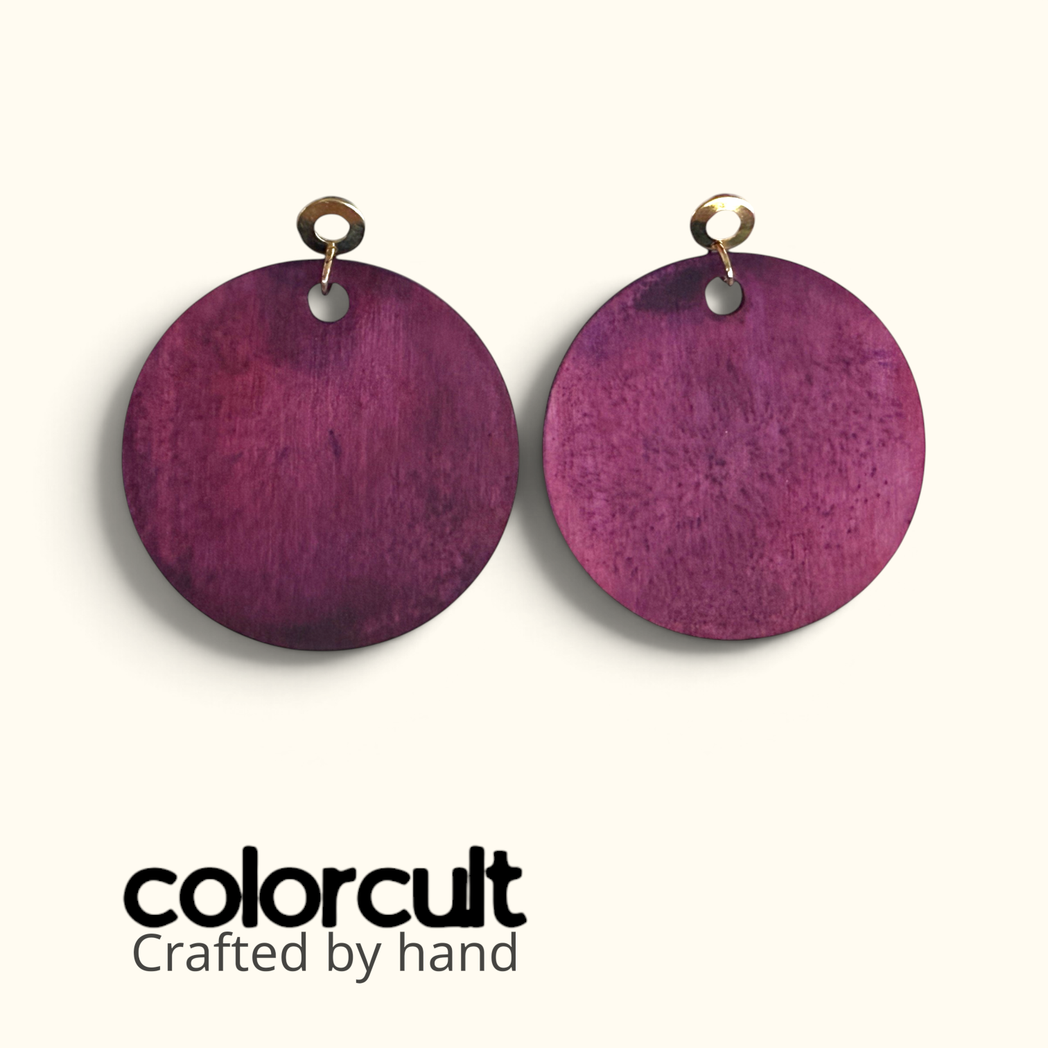 Plum Watercolor Hand-Painted Queen Earrings.png