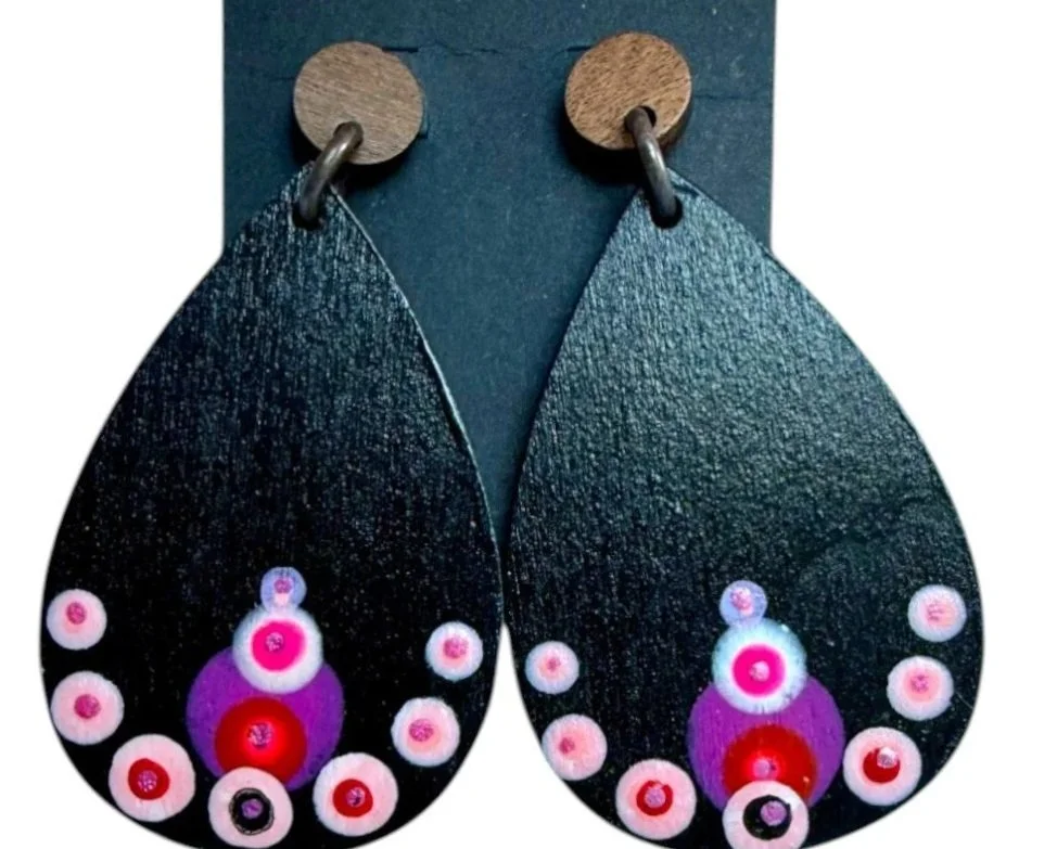 Celebrate Mandala Teardrop Earrings