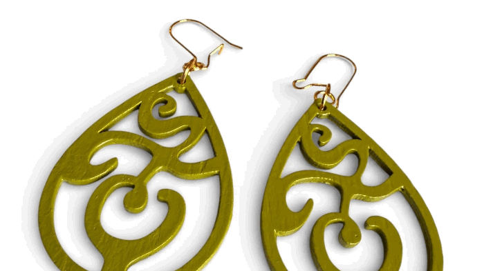 Cameo 4 Teardrop Earrings.GIF