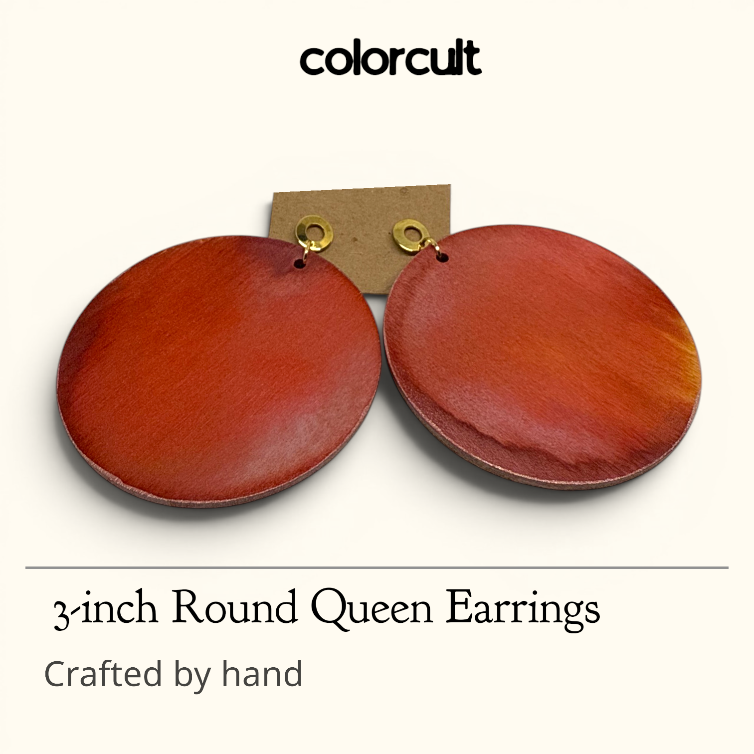 Fuego Queen Round Earrings.png