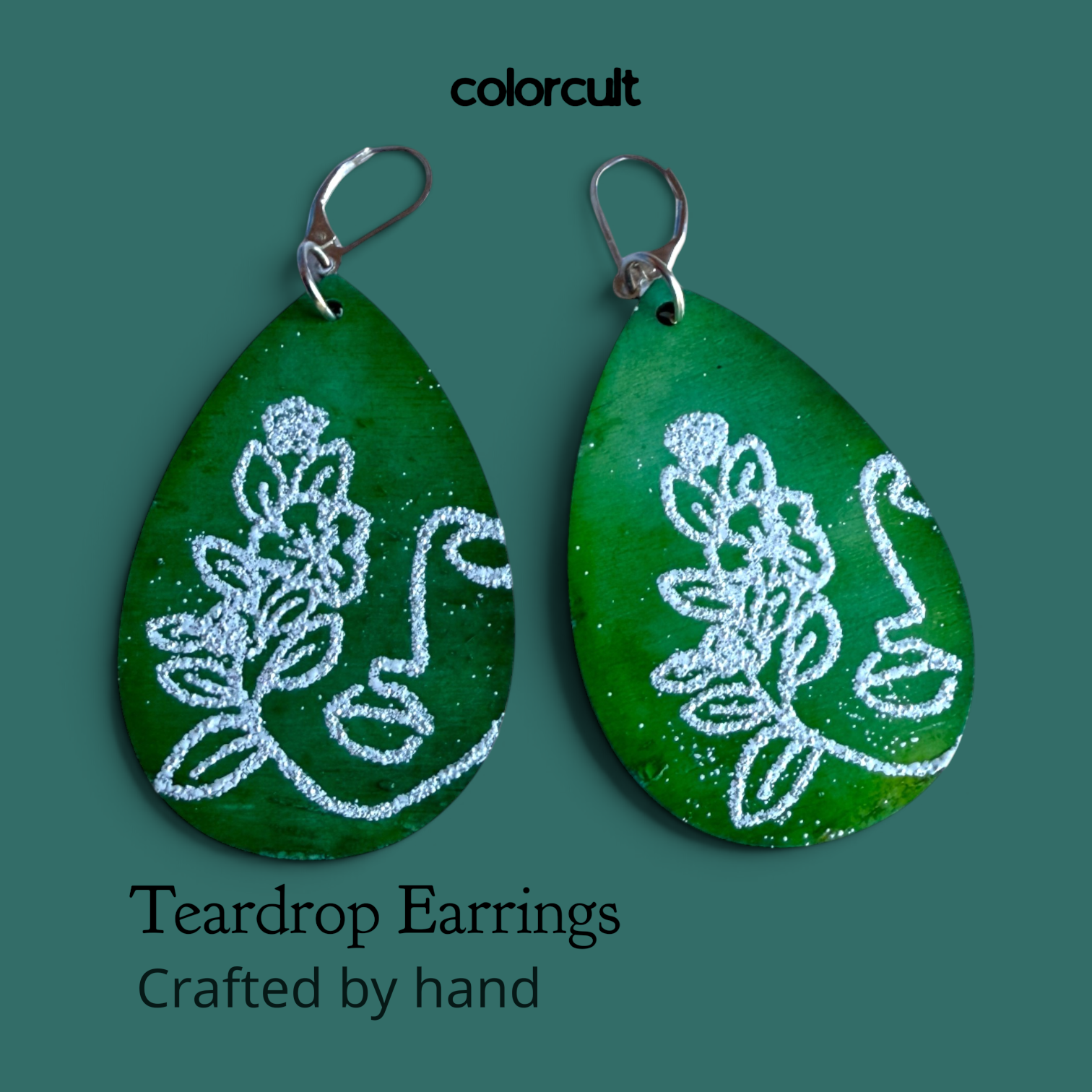 Verdant Teardrop Earrings