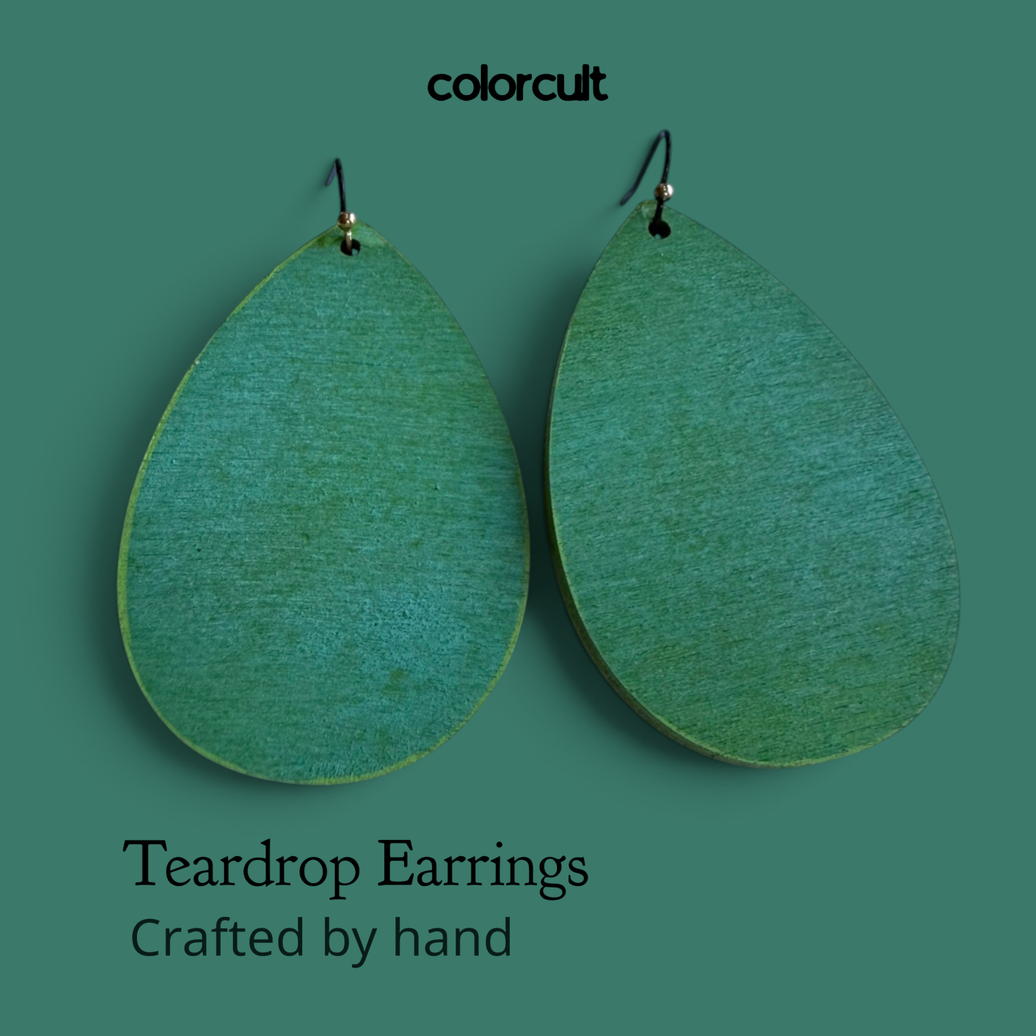 Jaded Teardrop Earrings