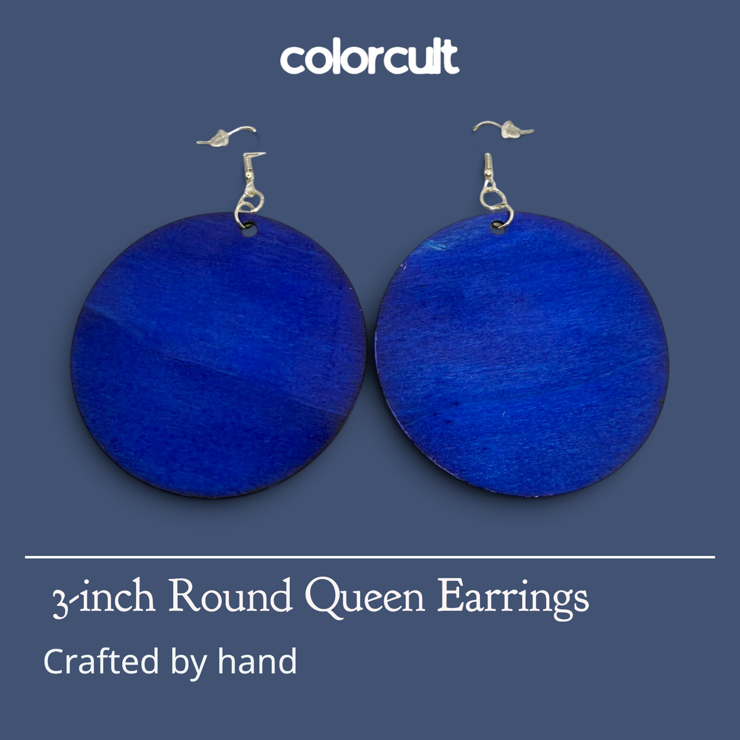 Blue Blossom Queen Earrings