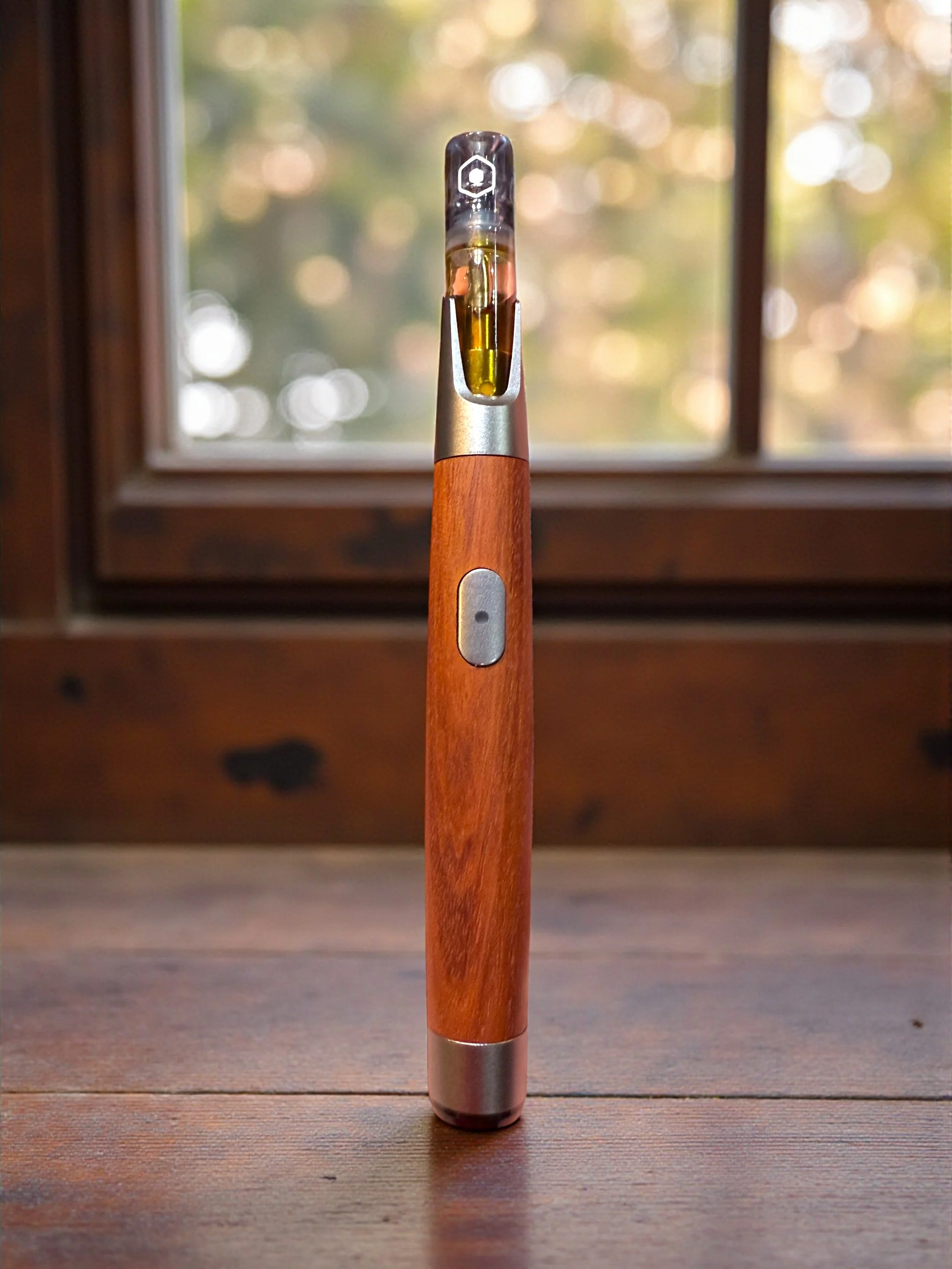 Sculpted Sandalwood 510 Vape Battery by Color Cult