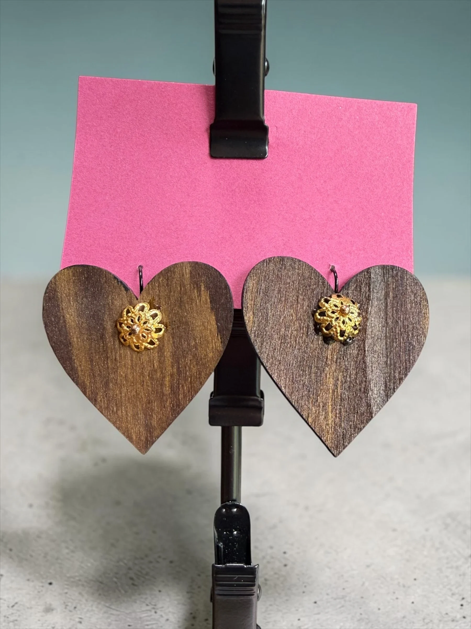 Eco Chic Rustic Heart 2 Earrings (2).webp