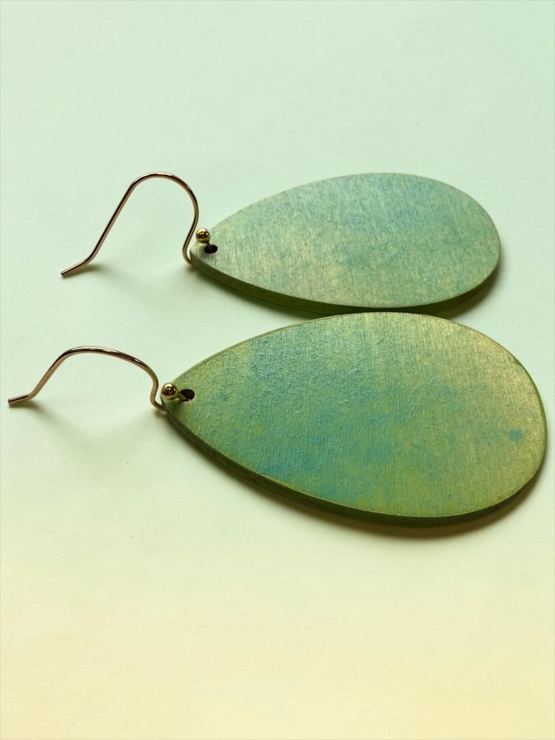 Ballyhoo Teardrop Earrings by Color Cult