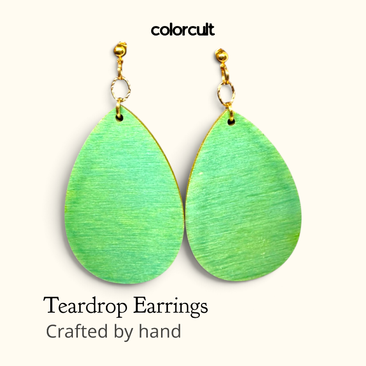 Parakeet Teardrop Earrings