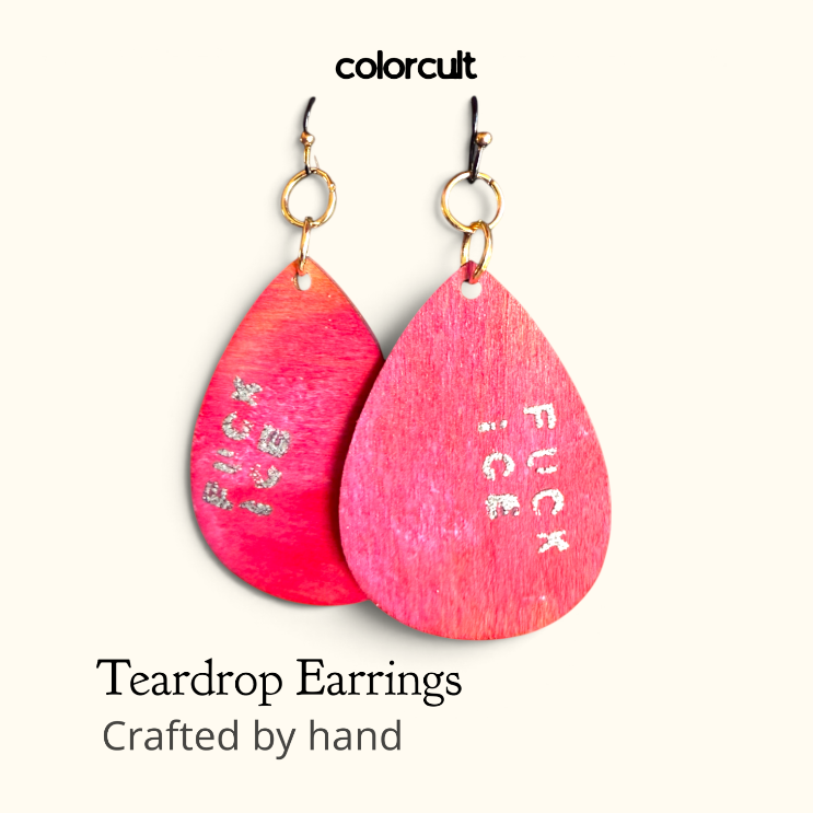 Activist Teardrop Earrings - magestapo UNO