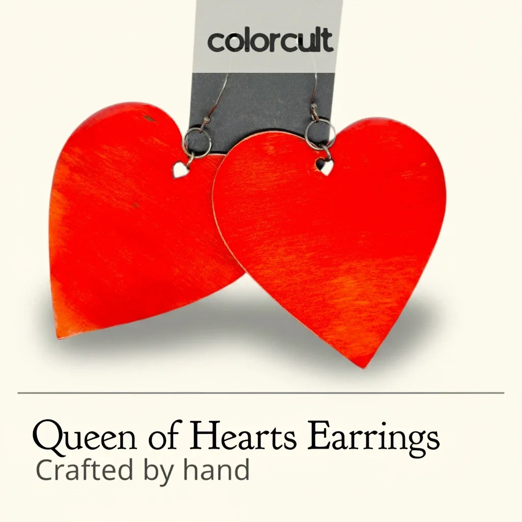 Queen of Hearts Earrings #2