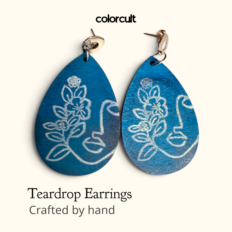 Blacklight Special Teardrop Earrings