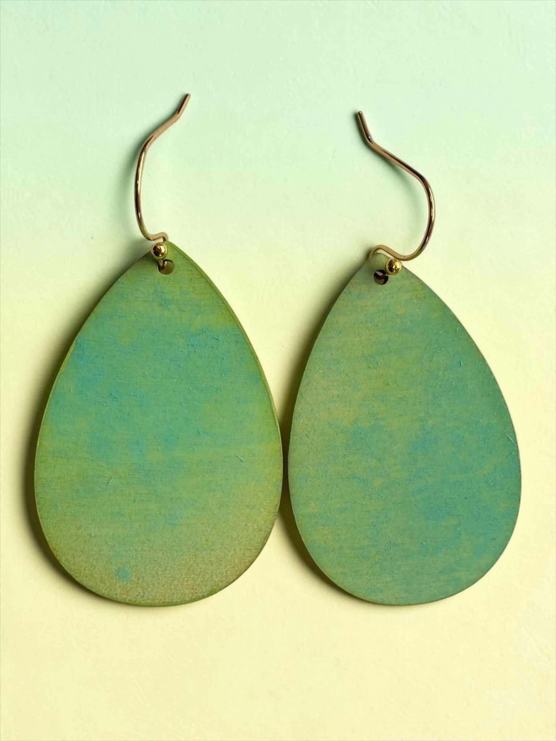 Ballyhoo Teardrop Earrings by Color Cult