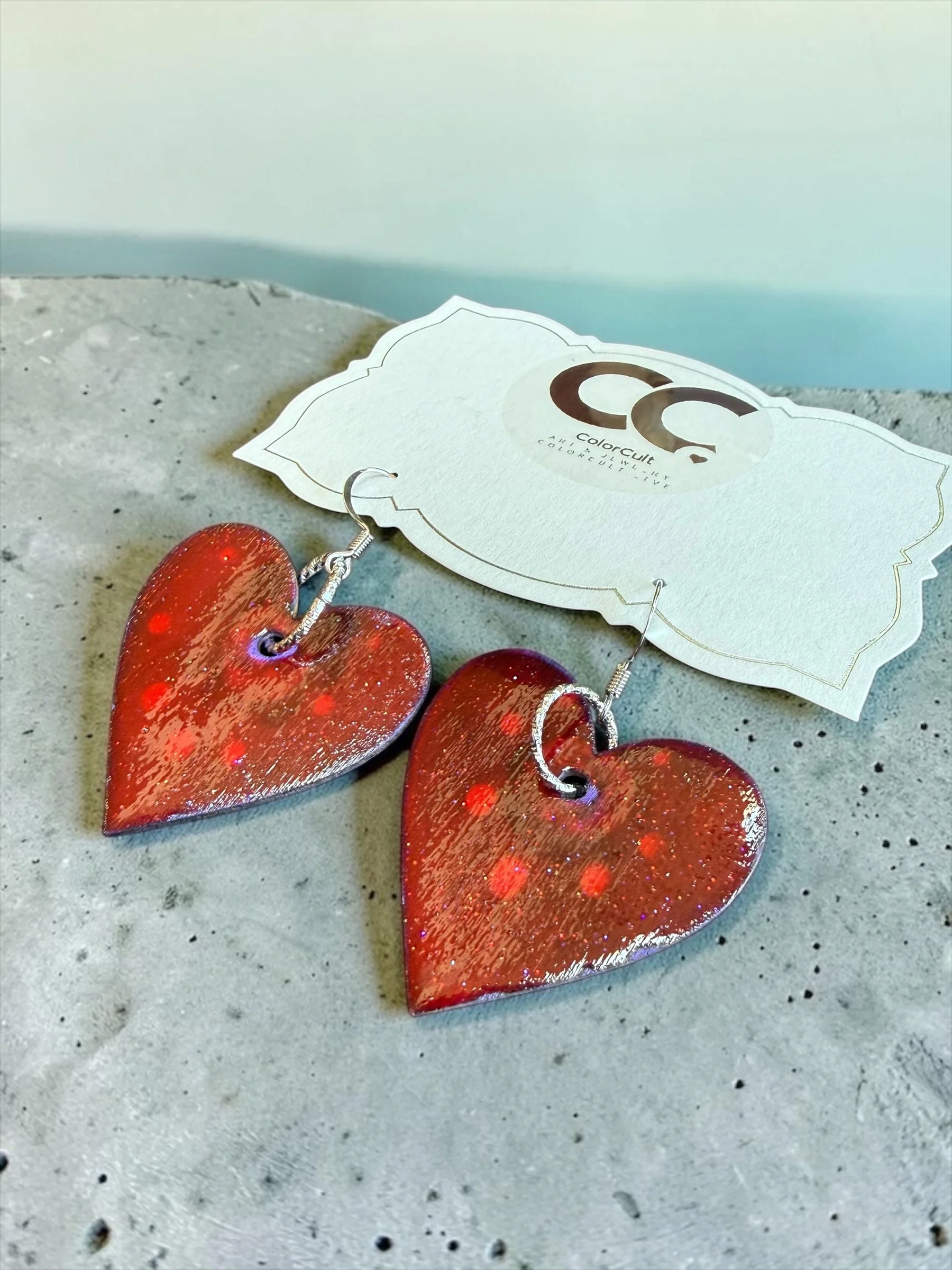 Reversible Romance Red Rustic Heart Earrings (8).JPG